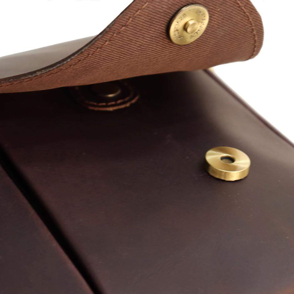 Delilah Handcrafted Leather Purse (Faith)