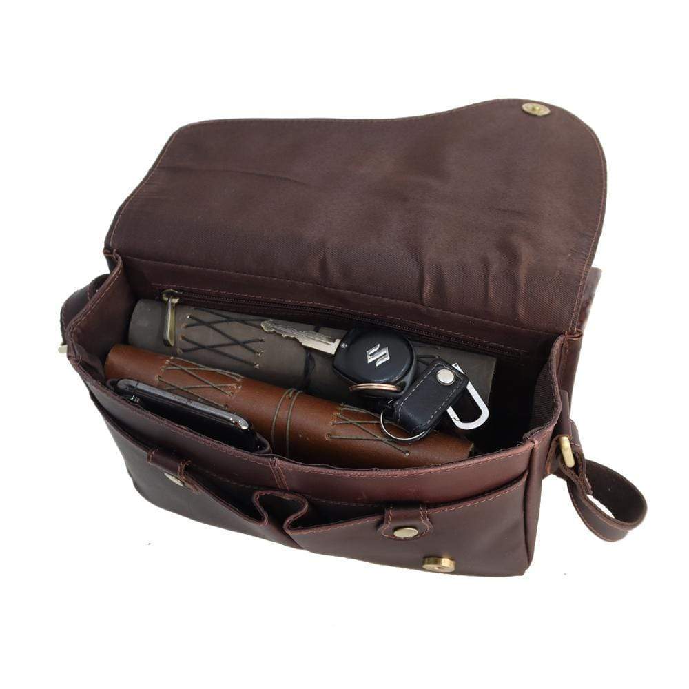 Delilah Handcrafted Leather Purse (Faith)