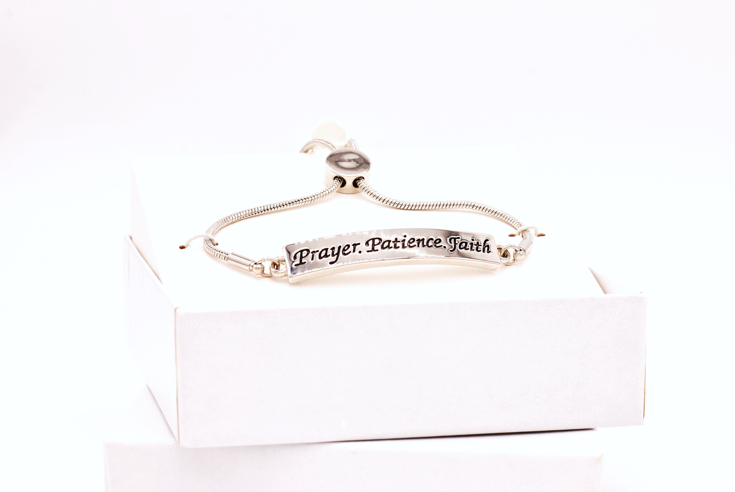 Prayer Patience Faith Bracelet