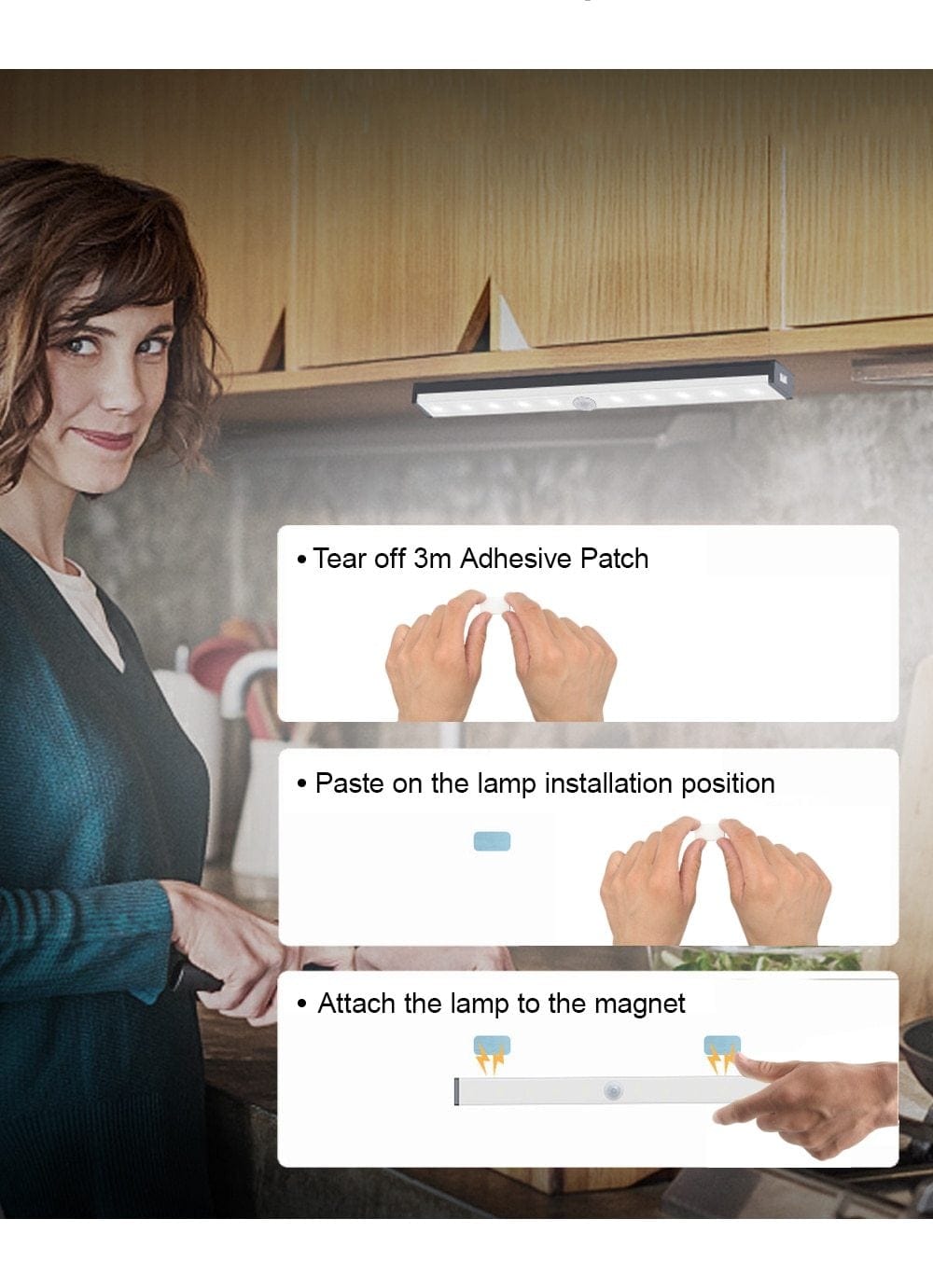 LED Motion Sensor Lights