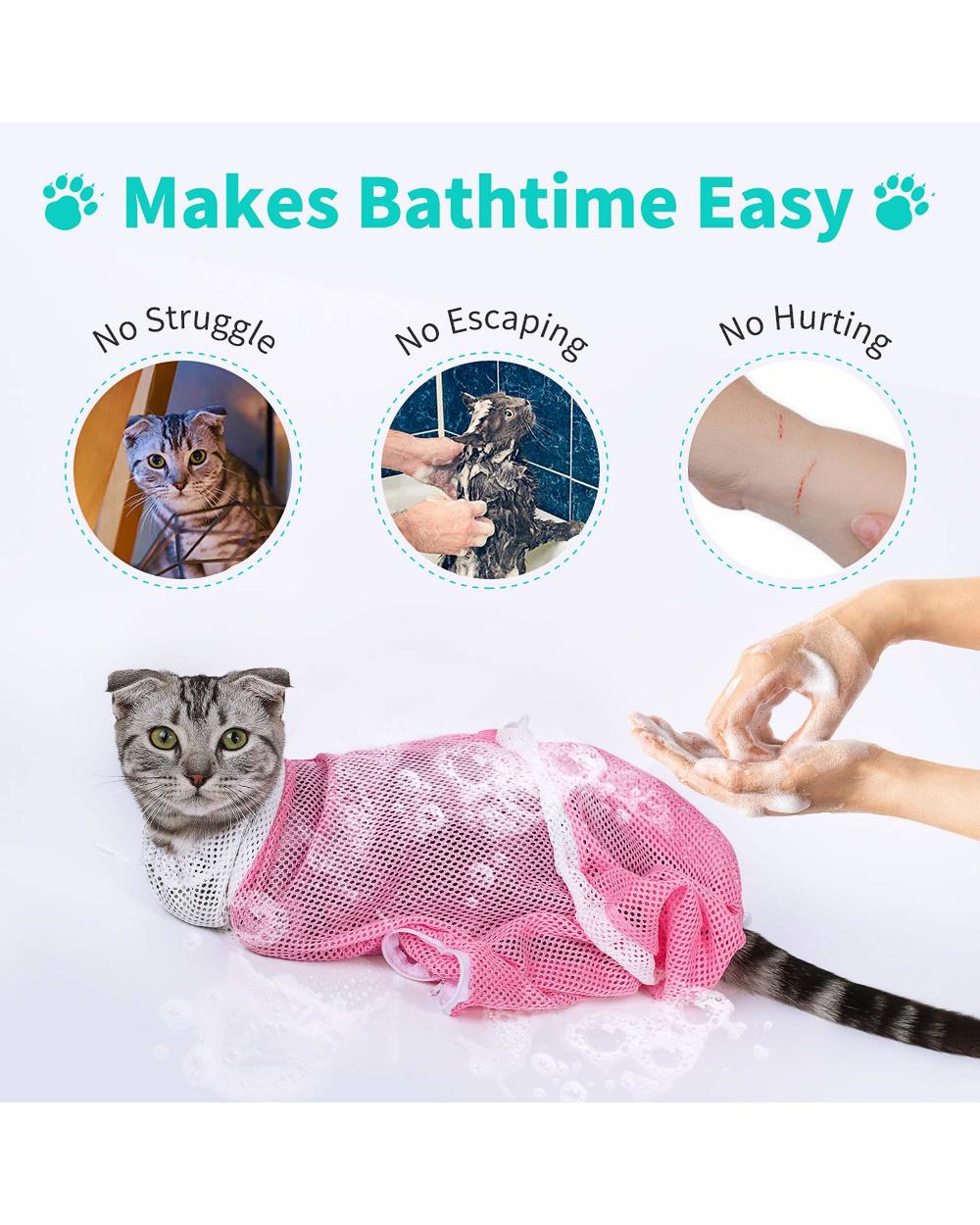 Pet Grooming Bath Bag