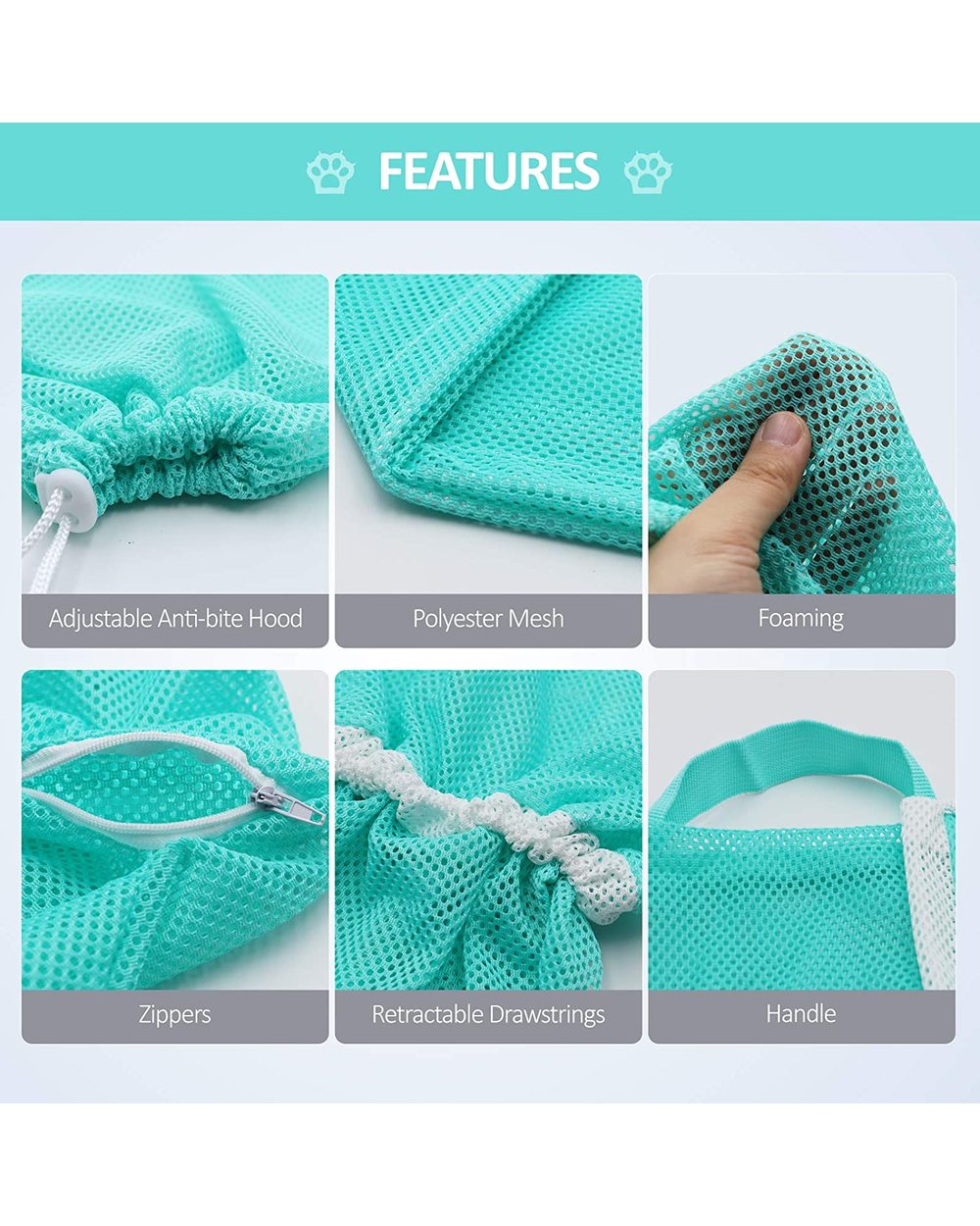 Pet Grooming Bath Bag