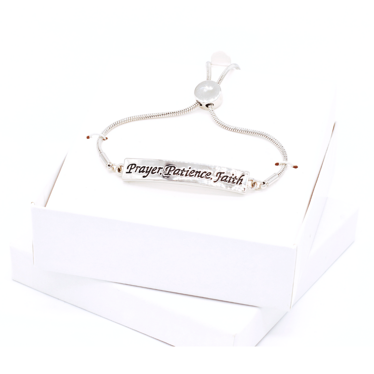 Prayer Patience Faith Bracelet