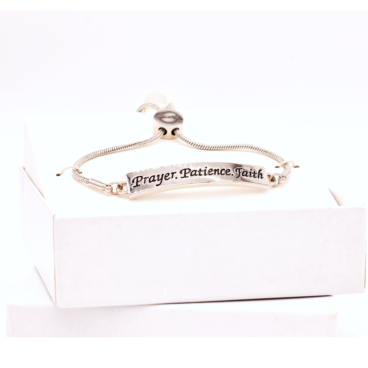 Prayer Patience Faith Bracelet