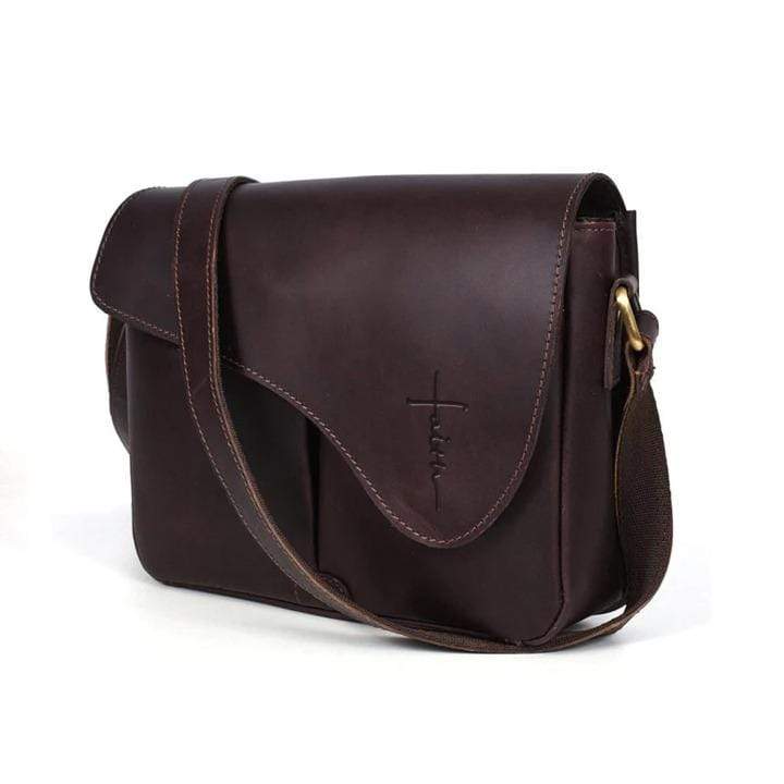 Delilah Handcrafted Leather Purse (Faith)