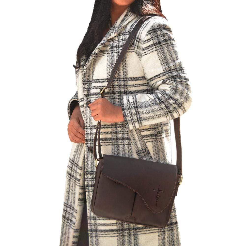 Delilah Handcrafted Leather Purse (Faith)