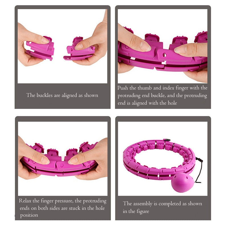 Hoop360™ Smart Weighted Hula Hoop